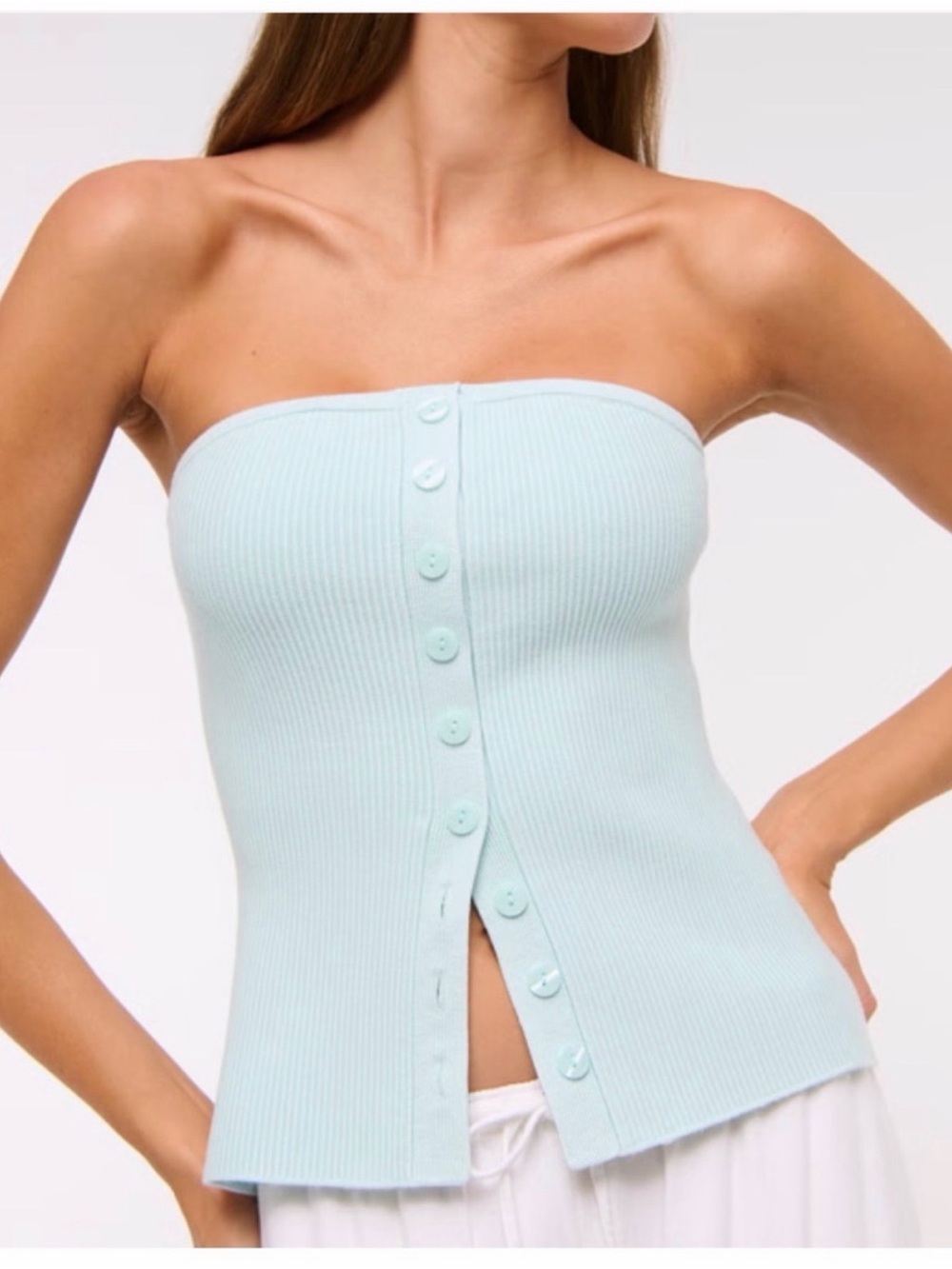 Abercrombie ribbed knit tube top